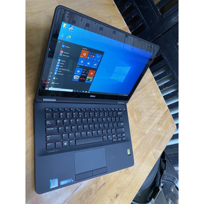 Laptop Dell Latitude E7270, Core i5 - 6300u, Ram 8G, SSD 256G, 12,5in, 99%, giá rẻ [ 3 option ]