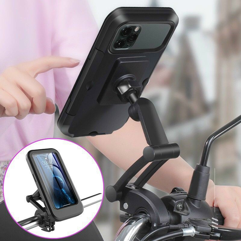 Giá Đỡ Điện Thoại Gắn Xe Đạp, Kẹp Điện Thoại Xe Máy Chống Nước.