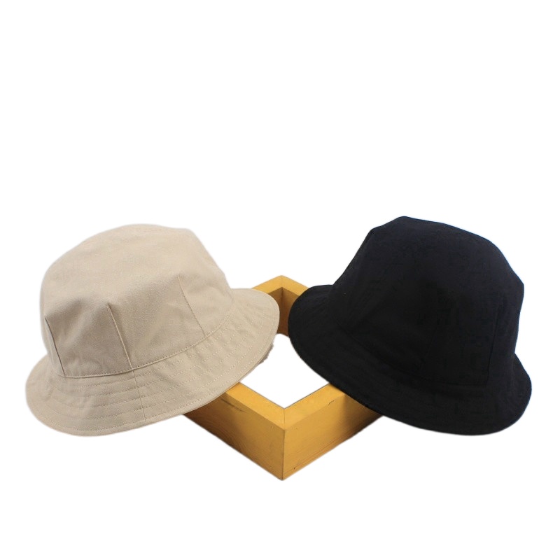 Japan and South Korea plain simple solid color fashion fisherman's hat new stars with the same fisherman's hat