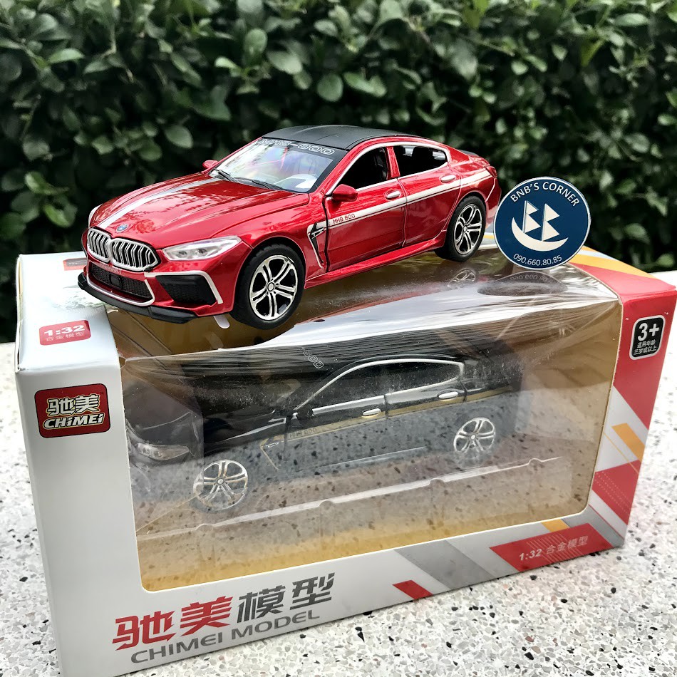 Mô hình xe BMW M8 phiên bản độ Manhart tỷ lệ 1:32