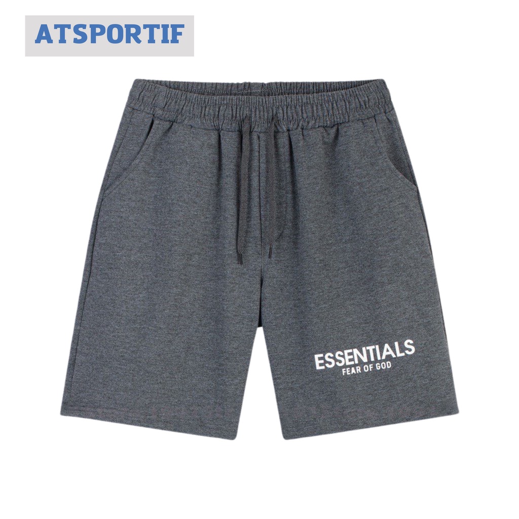 Quần Short Đùi Nam Nữ ATMAN Chất Liệu Nỉ Da Cá Form Unisex Chất Mát Mẻ, Trẻ Trung