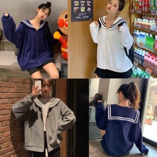 Áo khoác thuỷ thủ đây ạ xinh muốn chết đi được . Ib chọn màu ạ