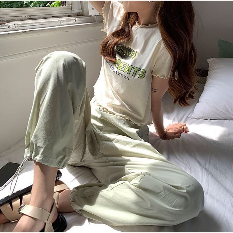 QUẦN JOGGER KAKI TRƠN 4 MÀU - QUẦN CULLOTES KAKI HỒNG TÍM ĐEN XANH HOT