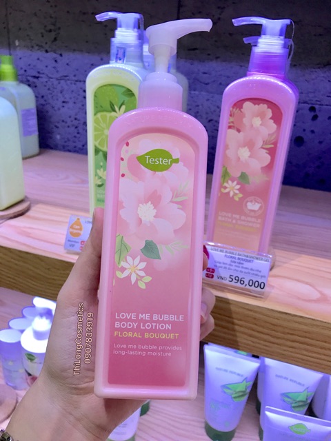 Dòng sữa tắm LOVE ME BUBBLE