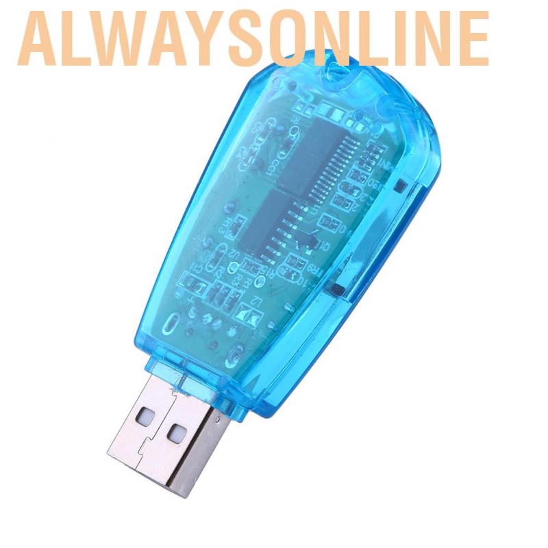 Alwaysonline USB Cellphone SIM Card Reader Copy Cloner Writer SMS Backup GSM/CDMA+CD