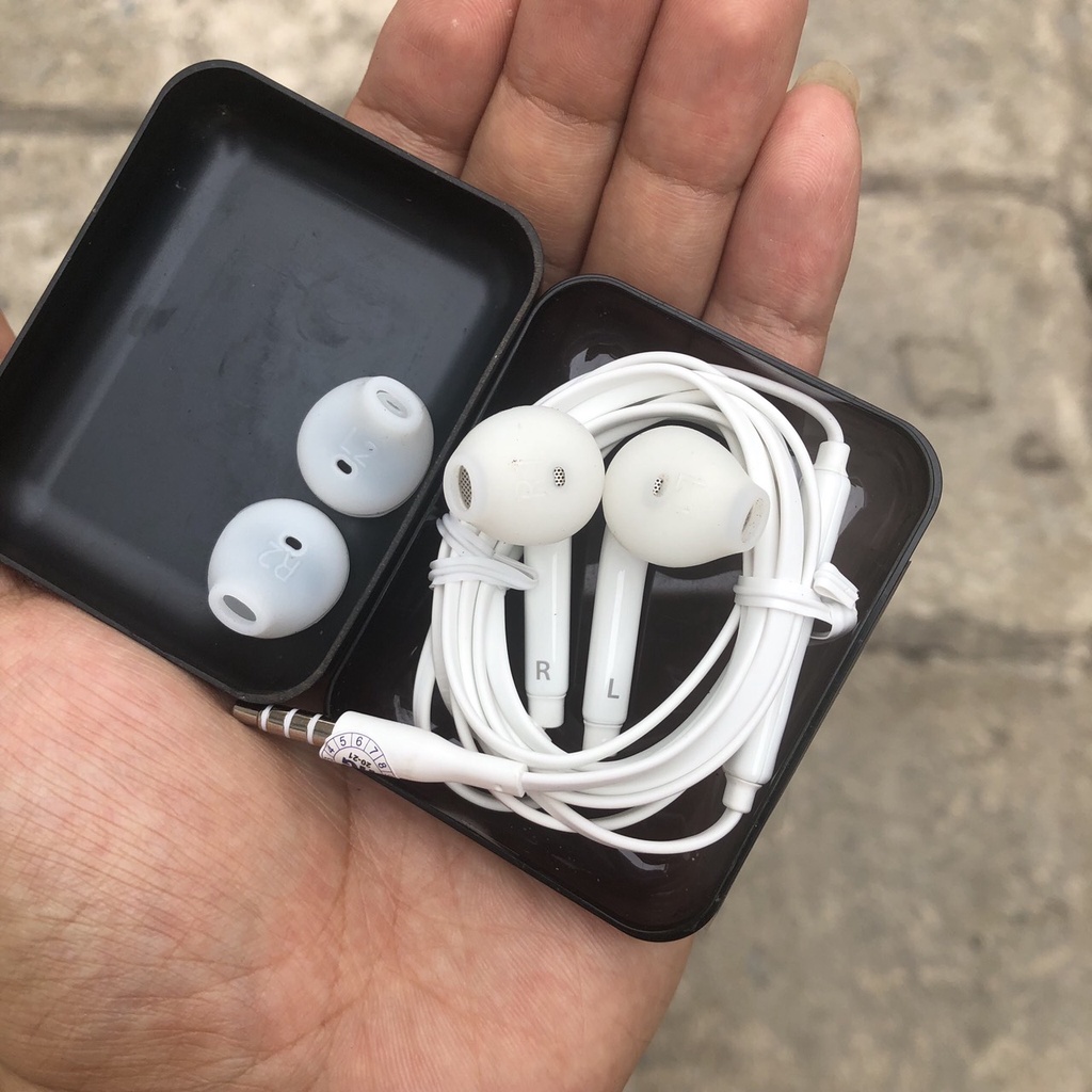 Tai nghe samsung có dây Jack 3.5mm nhét tai S7 EDGE  Sử dụng được cho IPoppo xiaomi vivo realme oppo Xiaomi Vsmart