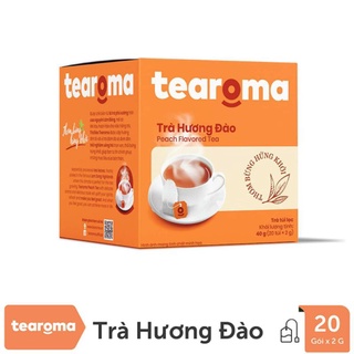 Trà đào túi lọc tearoma - 22 gói x 2g