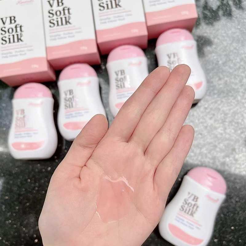 Dung Dịch Vệ Sinh VB SOFT SILK HANAYUKI Chai Hồng Mẫu Mới Gel Vệ Sinh Đoàn Di Băng Nước Vệ Sinh Nam Nữ Cân Bằng Độ Ẩm