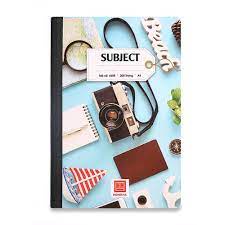 Sổ Kẻ Ngang A4 Hồng Hà – Bìa Bồi, 200 Trang - 300 Trang - Gáy May - 01 quyển - HOKAMI STORE