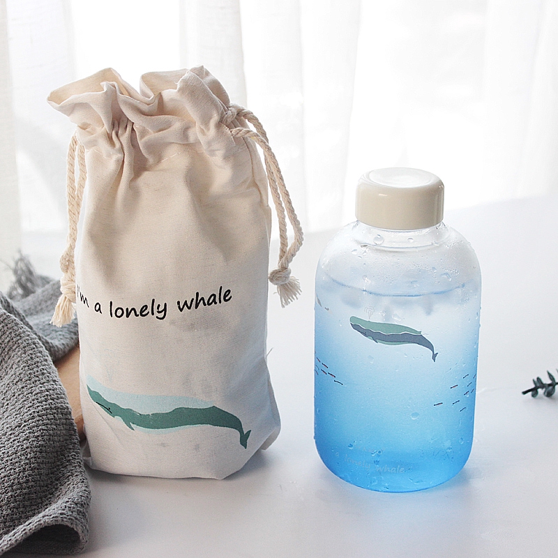 Bình Nước Thuỷ Tinh Màu Gradient