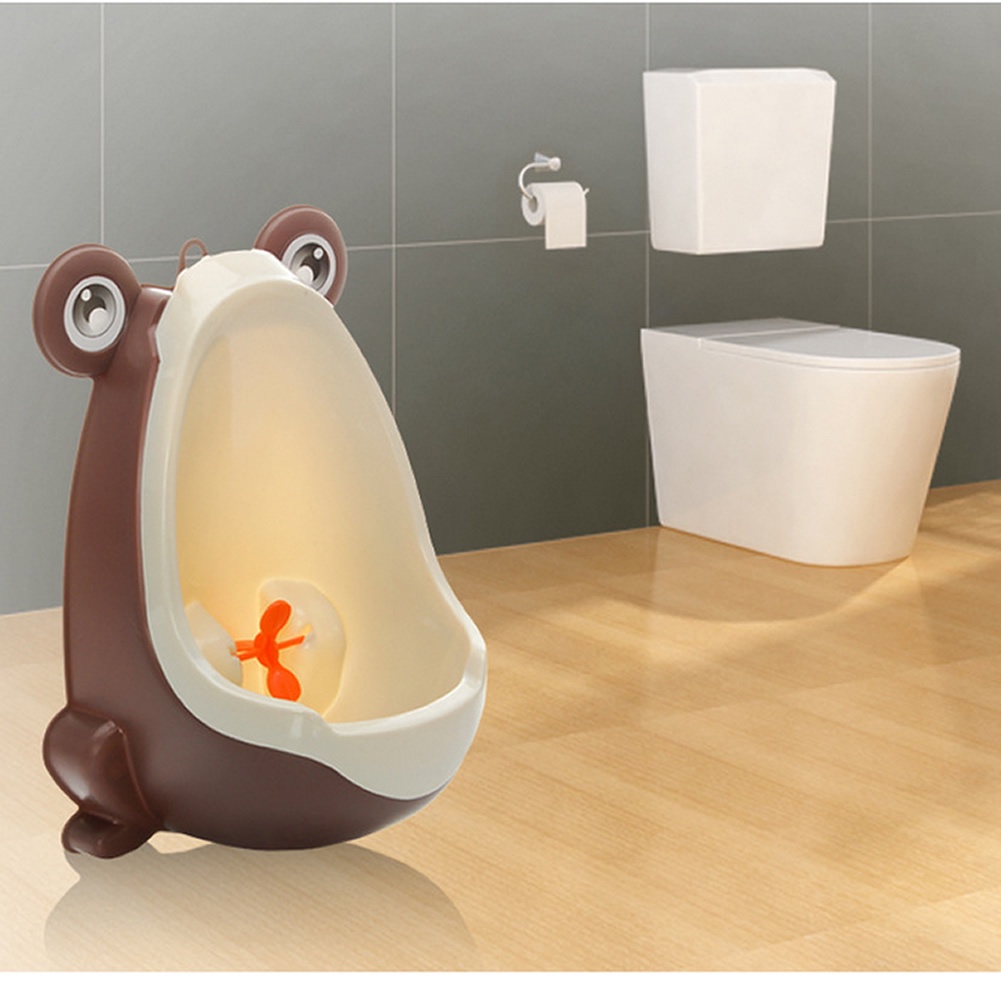 Bồn Tiểu Bằng Nhựa Hình Ếch Dễ Thương Cho Bé Trai