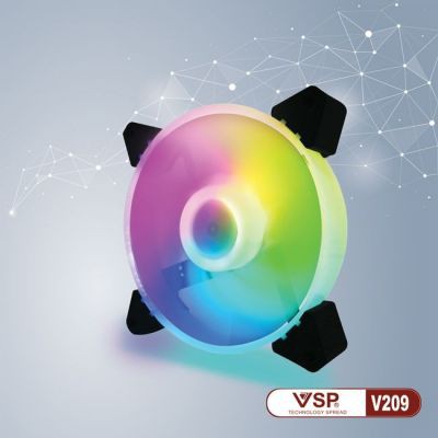 Quạt Fan case VSP V209 Led RGB