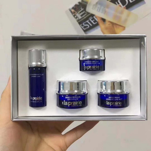 Set Bộ Dưỡng Da La Prairie 4 món mini
