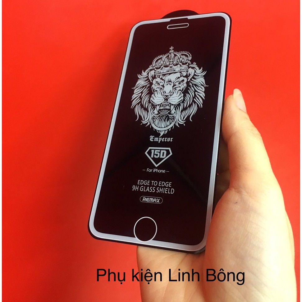 ( Ảnh thật) Kính cường lực lp full màn hình chĩnh hãng remaX ip 6, 6plus, 7,8, 7plus, x, xr, xsmax, 11, 11pro, 11promax