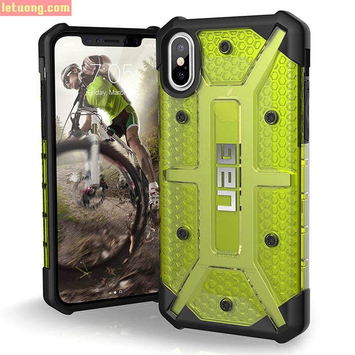 Ốp lưng iPhone X / iPhone Xs UAG Plasma Armor trong suốt, chống sốc ( USA )