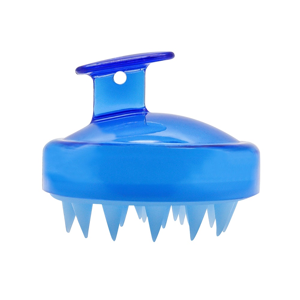 [Hàng mới về] Bàn chải gội đầu mát xa da đầu bằng silicon tiện lợi