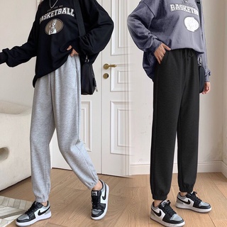 Quần Bom unisex 2 màu siêu hot - Quần nỉ jogger nữ trơn