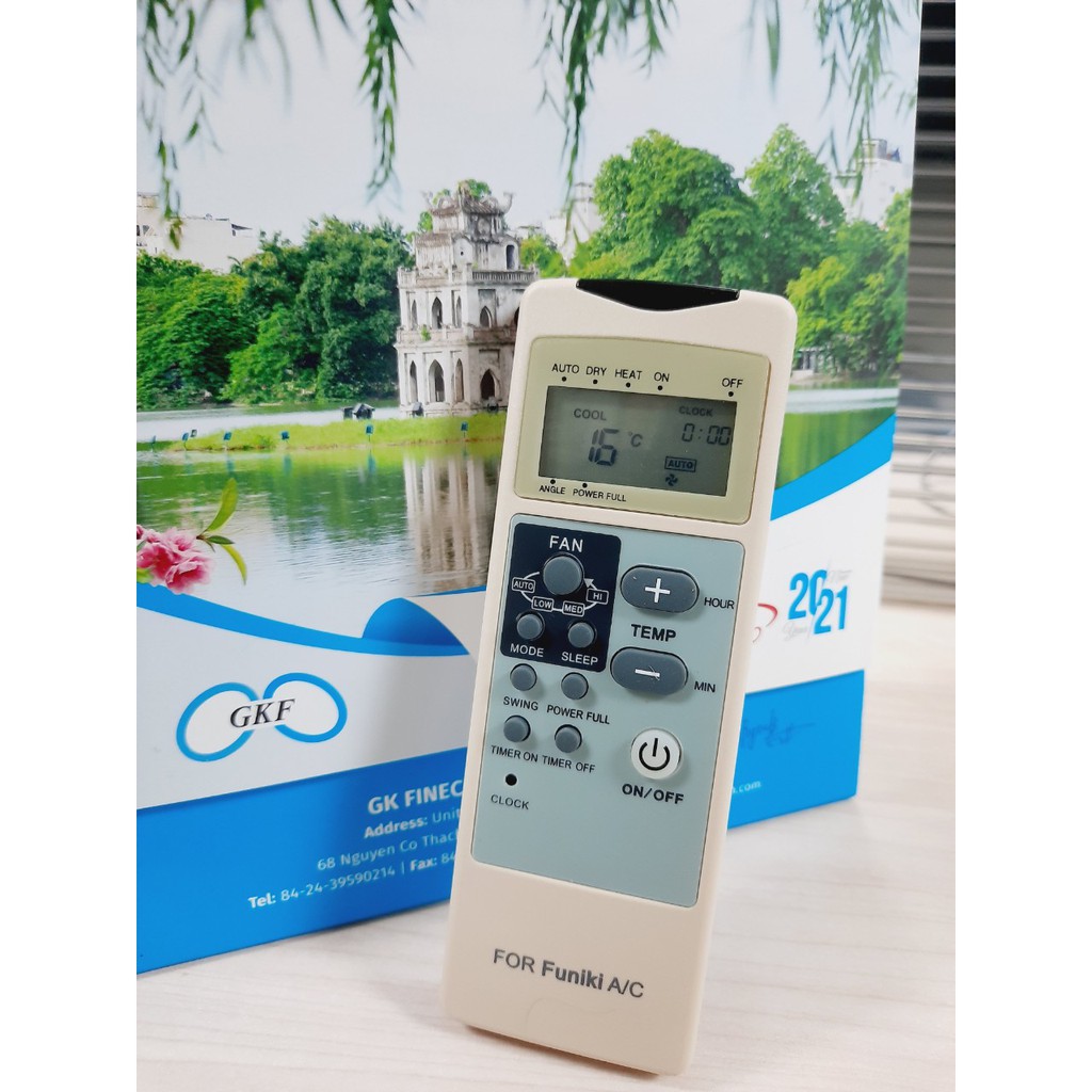 Remote Điều khiển điều hòa Funiki 1&amp;2 chiều Inverter các dòng SC SH HSC 09 12 18 24- Hàng tốt Tặng kèm Pin