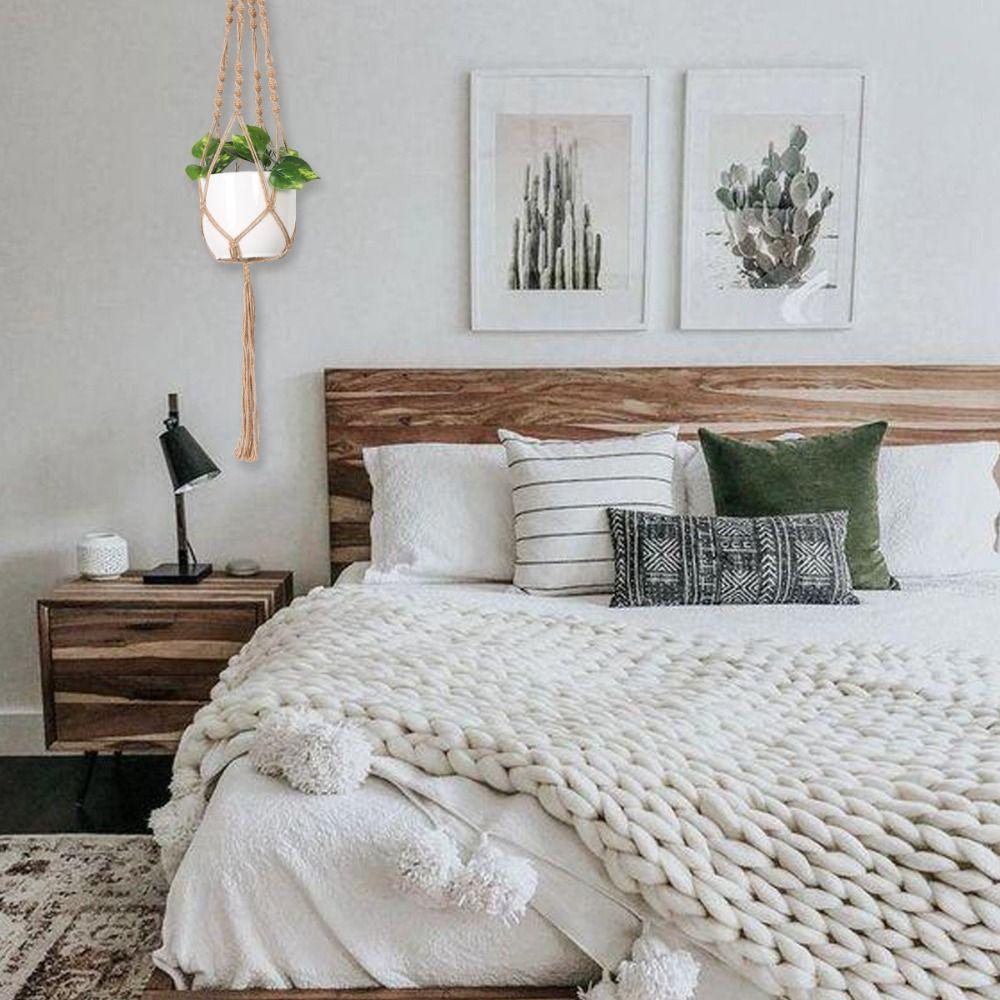 YIYU Chậu Trồng Cây Thủ Công Treo Cổ Điển TYLER1|Giá Đỡ Chậu Hoa Gắn Tường Trang Trí Sân Vườn