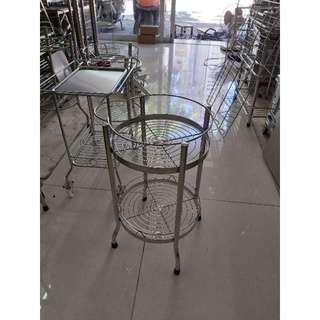 Kệ inox để bình nước 20l, nồi cơm bé hàng dày