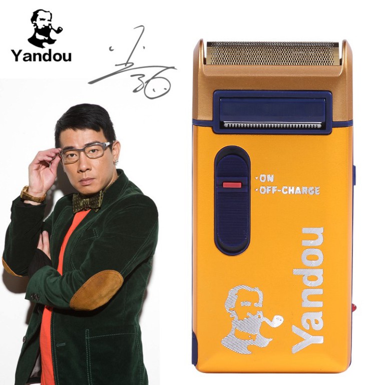 máy cạo râu YANDOU SC-w301u 2 chức năng ivn120 Máy Cạo Râu Sạc Điện YANDOU SC-W316U Gold Mạnh Mẽ Tiện Dụng Phong Cách FU