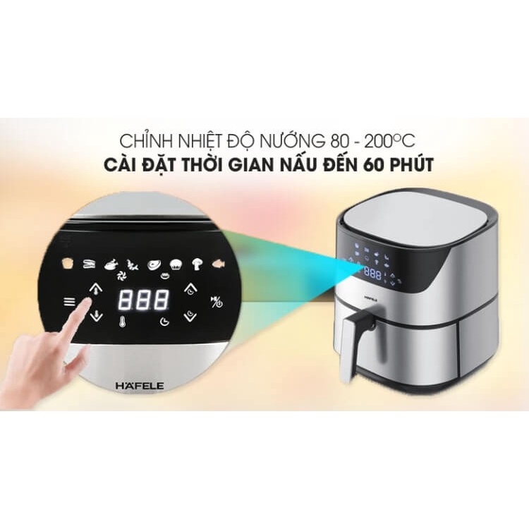 Nồi Chiên Không Dầu Điện Tử Hafele AF-T5A