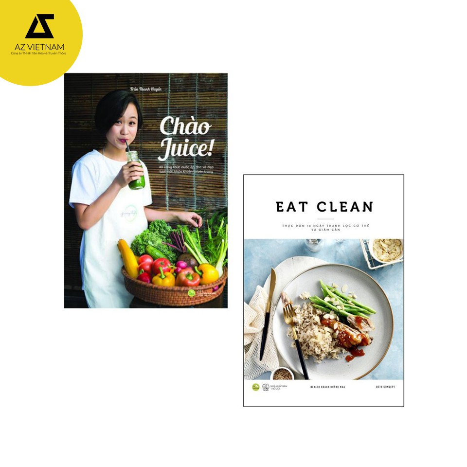 Sách - Combo Eat Clean + Chào Juice thumbnail
