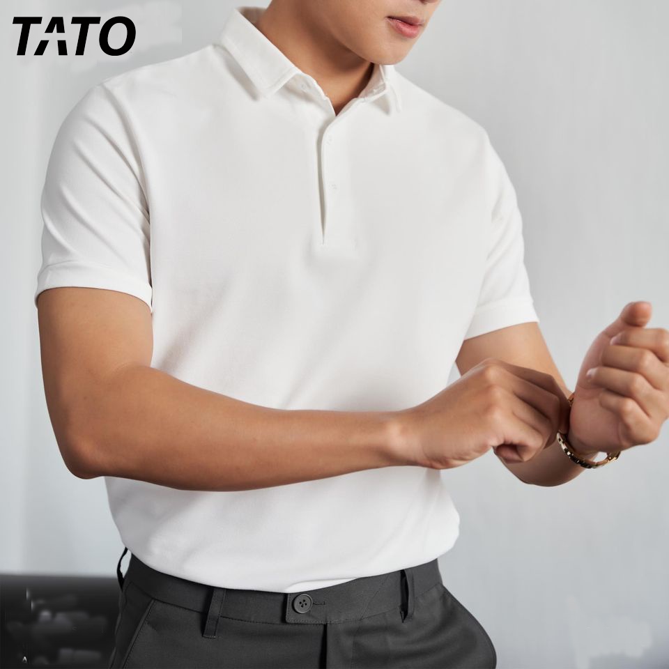 Áo polo unisex trơn TATO OFFICIAL , polo unisex nam nữ cổ bẻ mùa hè thoáng mát