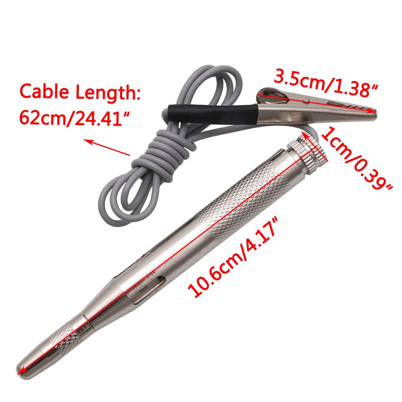 Bút thử điện 6v 12v 24v tiện dụng cho ô tô/ xe máy