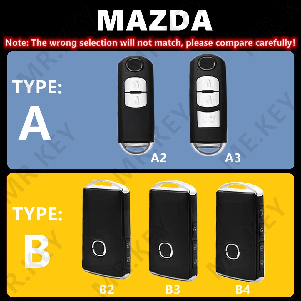 Vỏ Bảo Vệ Chìa Khóa Điều Khiển Từ Xa Bằng TPU Mạ Cho Xe Hơi Mazda 2 3 6 Atenza Axela Demio CX4 CX5 CX-5 CX-9