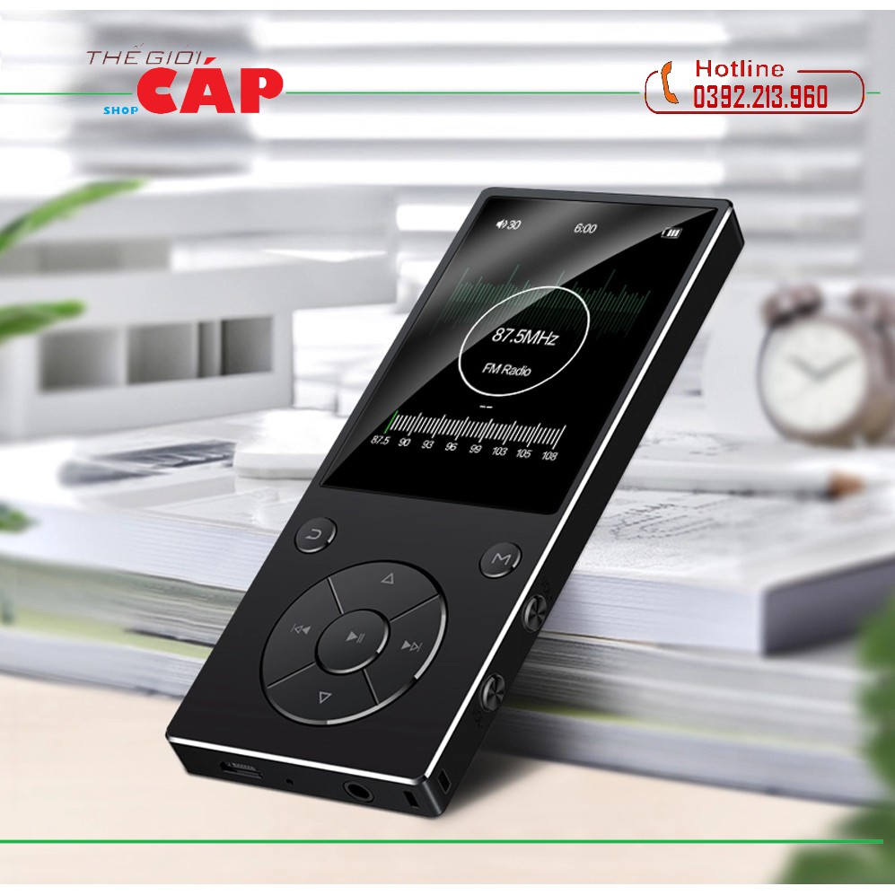 [Mã 155ELSALE giảm 7% đơn 300K] Máy Nghe Nhạc MP3 Bluetooth Ruizu D11 Bộ Nhớ Trong 8GB