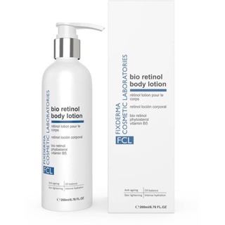 Kem dưỡng thể trẻ hoá da nâng cơ sáng da bio retinol body lotion fixderma