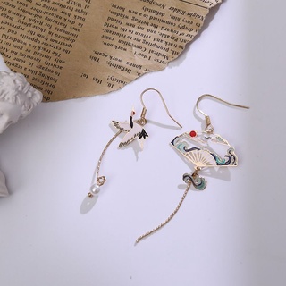 [Mã BT014KN]Bông tai Hạc bay cổ trang