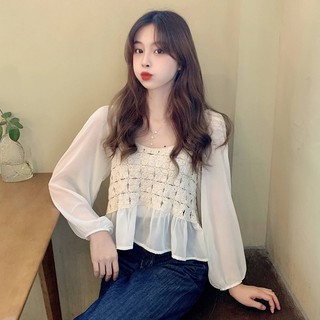 Áo sơ mi dài tay Size lớn xinh xắn dành cho nữ/ Size L-4xl