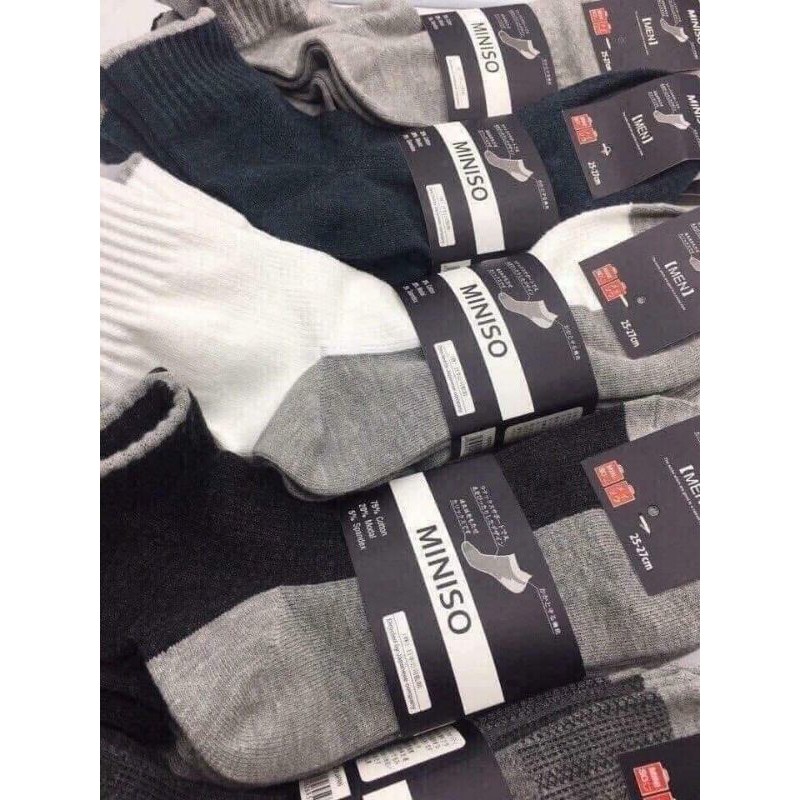 Tất nam Nhật Miniso vnxk