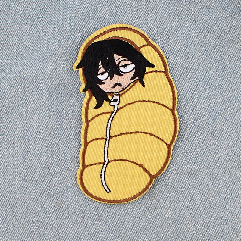 Miếng dán quần áo dạng ủi thêu hình nhân vật anime My Hero Academia đáng yêu