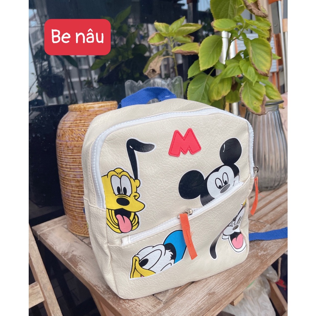 BALO MICKEY CHO BÉ HÀNG XUẤT DƯ FULL TAG MAC BL18( kèm ảnh + clip thật )