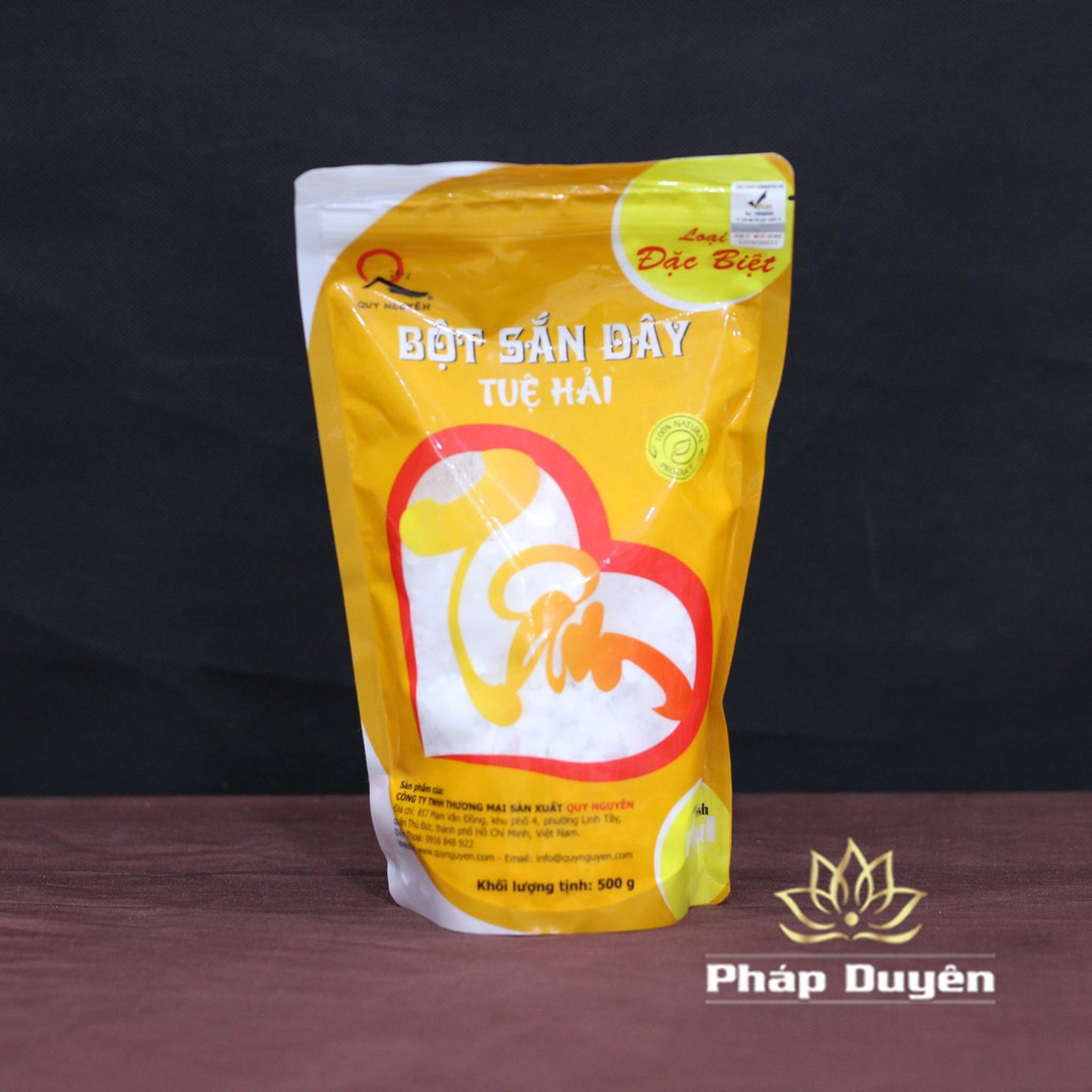 Thực Phẩm Chay - Bột Sắn Dây Quy Nguyên Đặc Biệt, Gói 500g