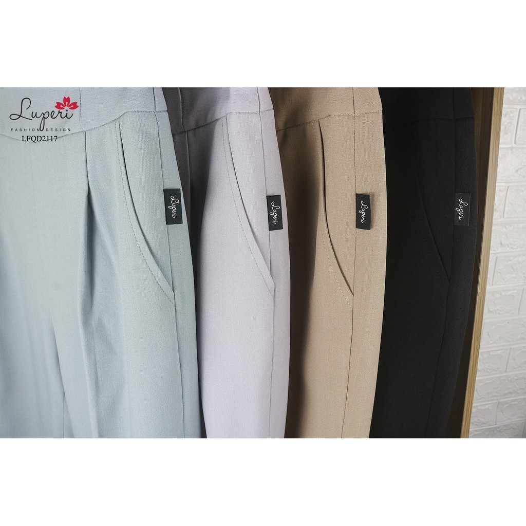 Quần Tây Nữ Quần Baggy Nữ Có Khóa Sườn tôn Dáng, Quần Âu Nữ Trẻ Trung Đi Học Đi Làm Đi Chơi Luperi LFQD2117 | BigBuy360 - bigbuy360.vn