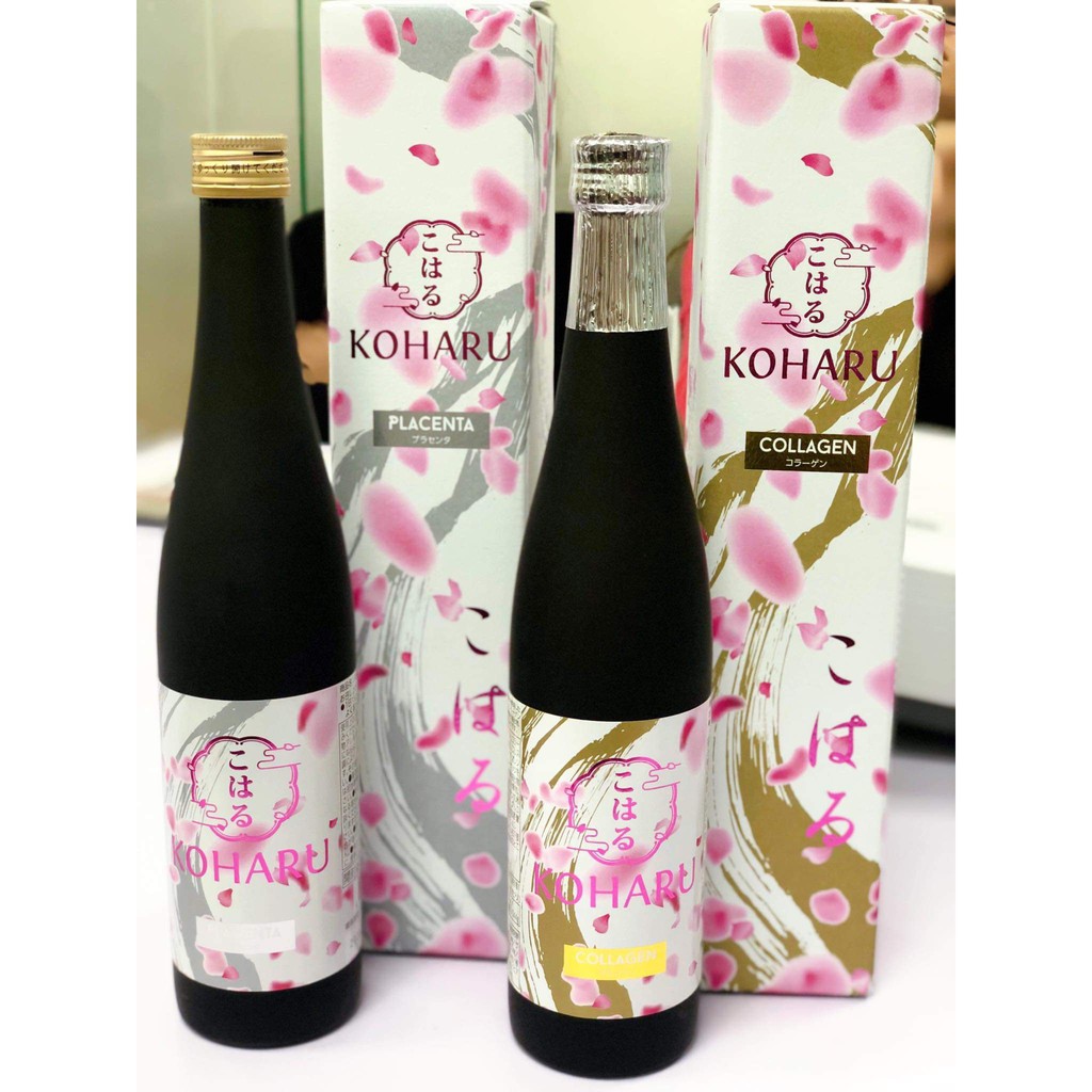 Nước uống Koharu COLLAGEN & PLACENTA 500ml