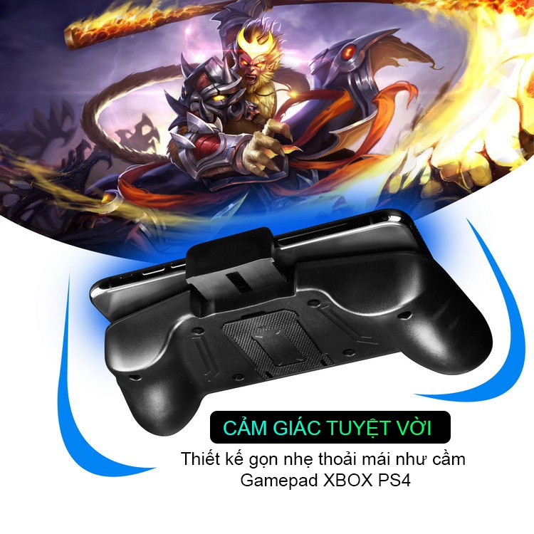 Tay Cầm Chơi Game Liên Quân Mobile Tốc Chiến SIDOTECH Memo Aking Trải Nghiệm Chơi Như XBOX Cho Điện Thoại Iphone Oppo