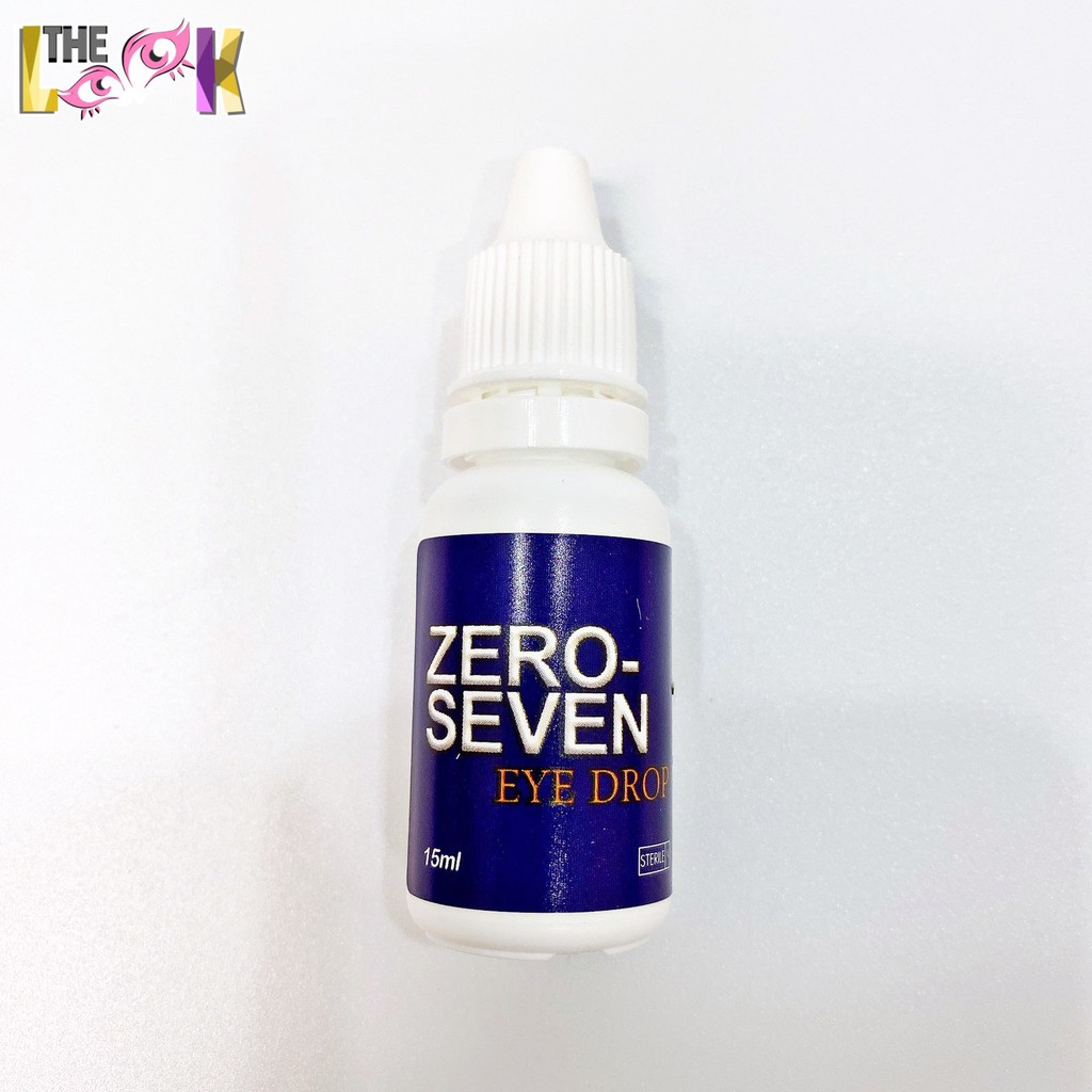 Nước Nhỏ Mắt The Look Pro ZERO SEVEN dành cho Kính Áp Tròng 15ml