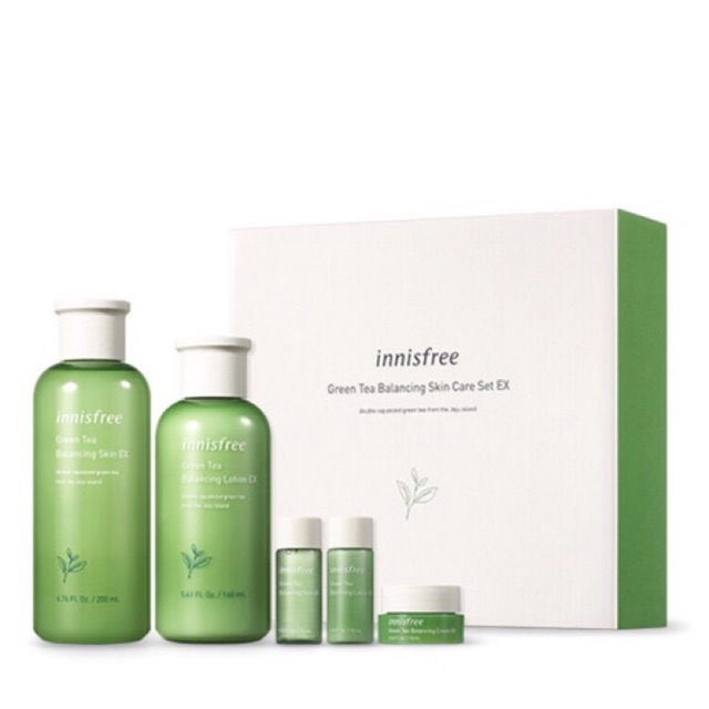 Bộ sản phẩm Trà Xanh Innisfree