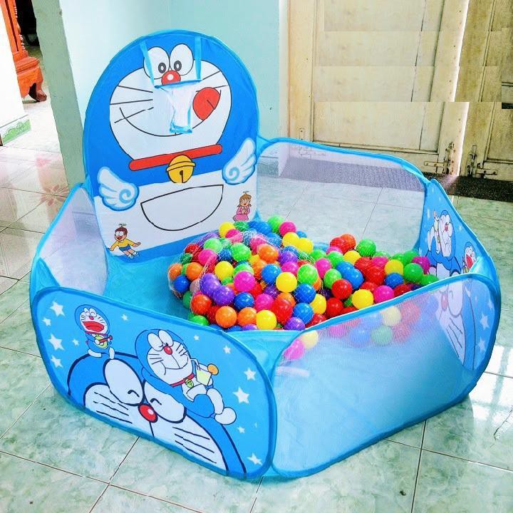 Lều bóng kèm 100 bóng  - nhà quây bóng cho bé