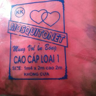 Mùng 1m4 x 2m x cao 2m