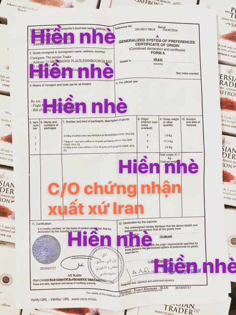 Lọ 2g NHUỴ HOA NGHỆ TÂY IRAN Loại 1 | BigBuy360 - bigbuy360.vn