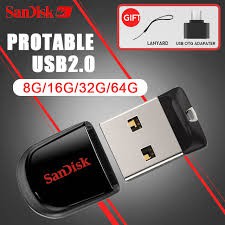 [ Copy nhanh ] USB 32GB SanDisk 2.0 CZ33 Cruzer Fit - Bảo hành 5 năm !