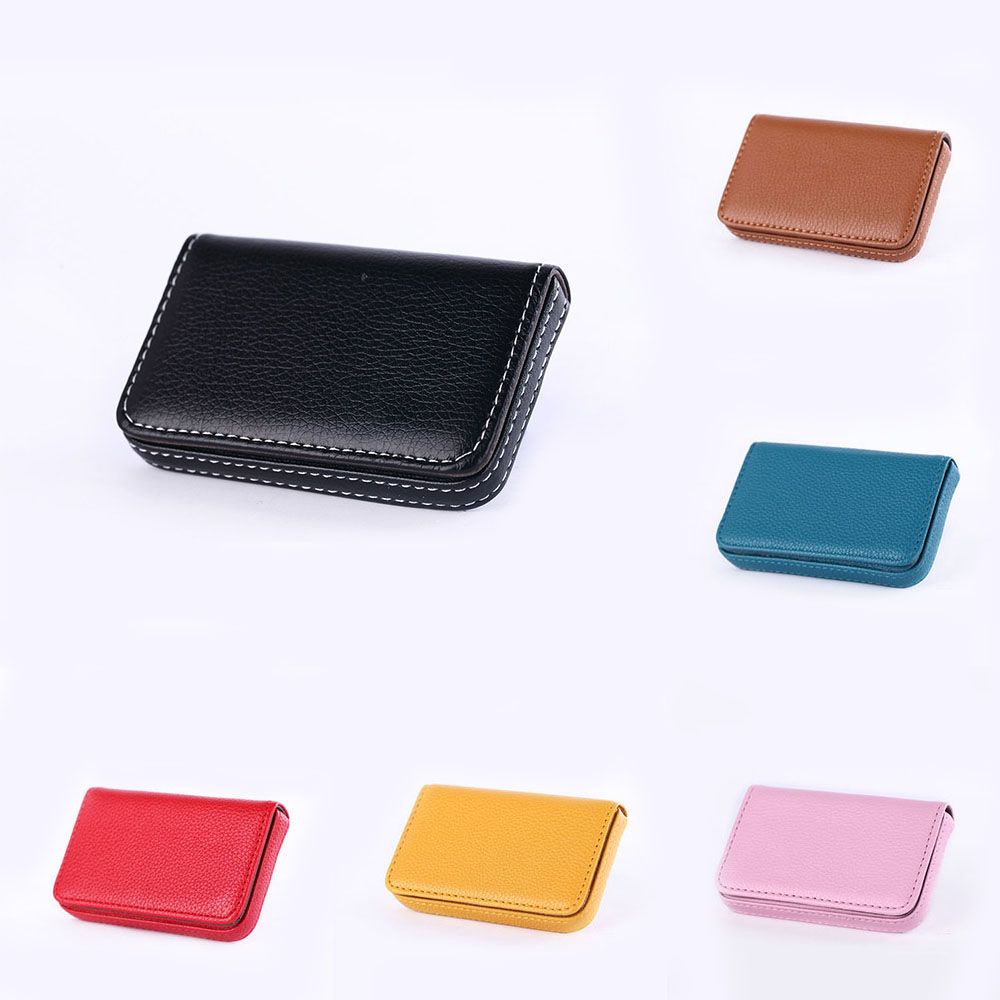 Ví da PU đựng thẻ tiền/ danh thiếp kiểu sáng tạo cho nam nữ