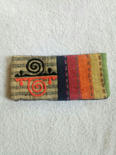 Ví dài thổ cẩm Lanh Hà Giang