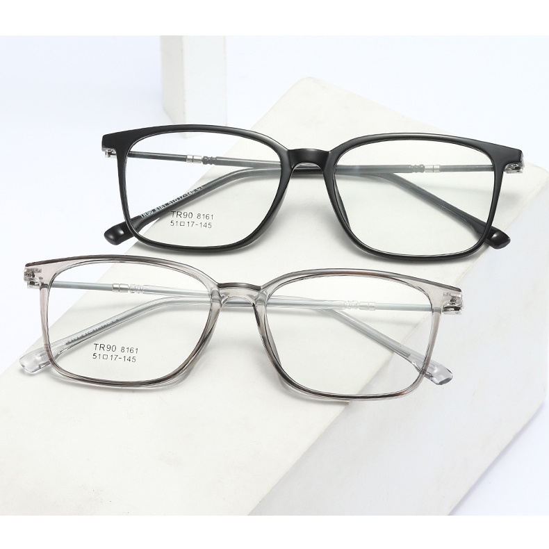 Gọng kính vuông BEOMALL kiểu dáng unisex thiết kế tinh tế và thời thượng nhất chất liệu cao cấp 8161